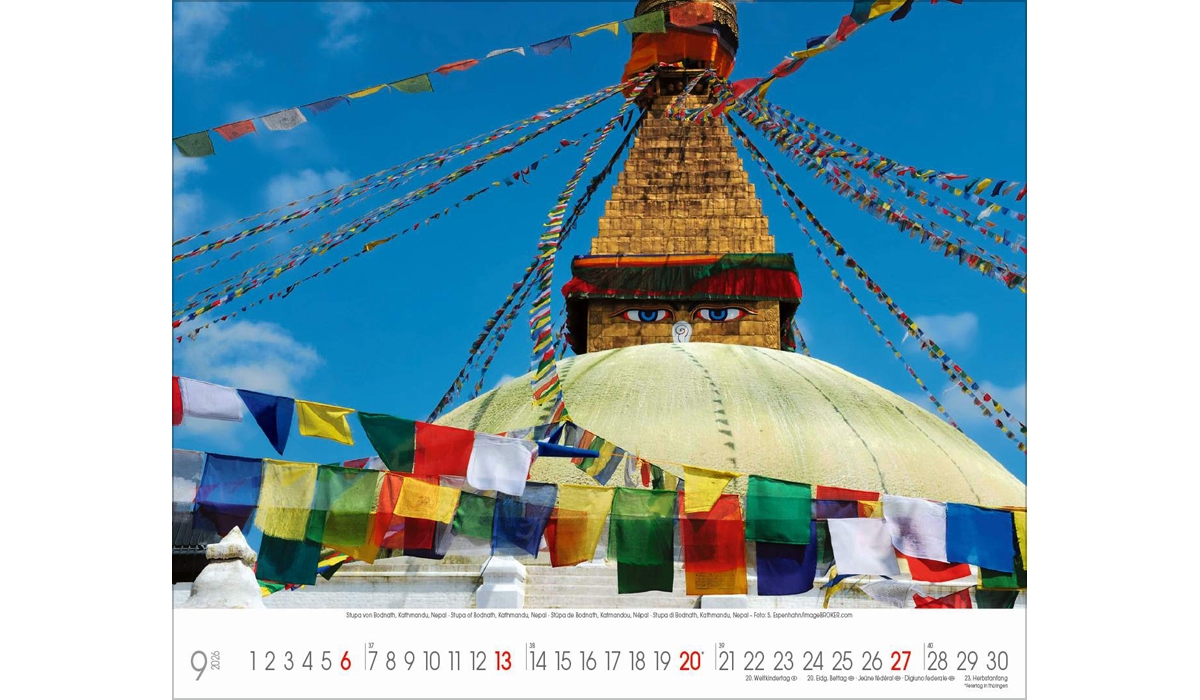 advertising calendar: Unesco World Associates  2026