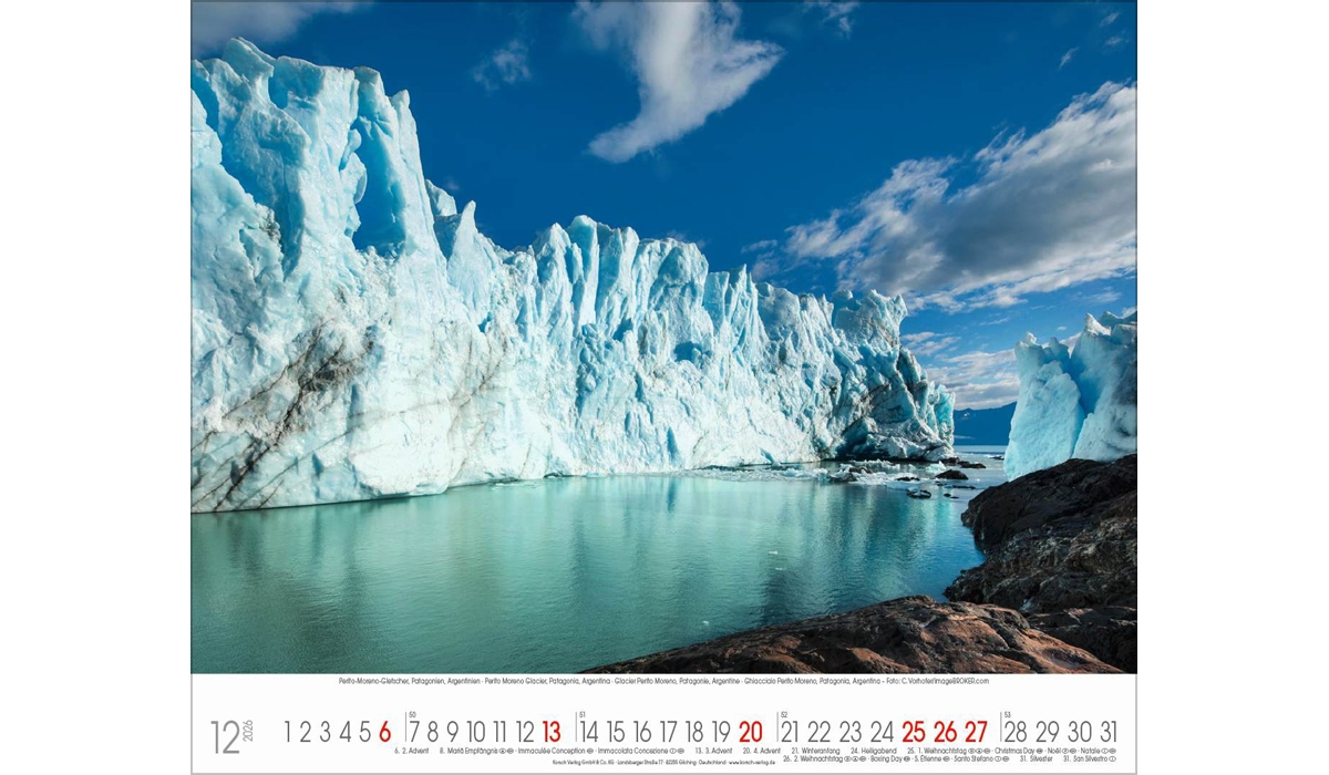 advertising calendar: Unesco World Associates  2026
