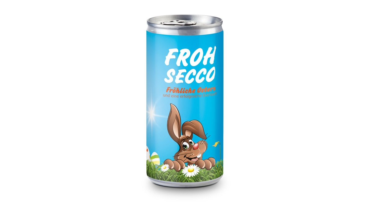 Frohsecco Ostern - 24 x Secco 0,2 l, Slimlinedose