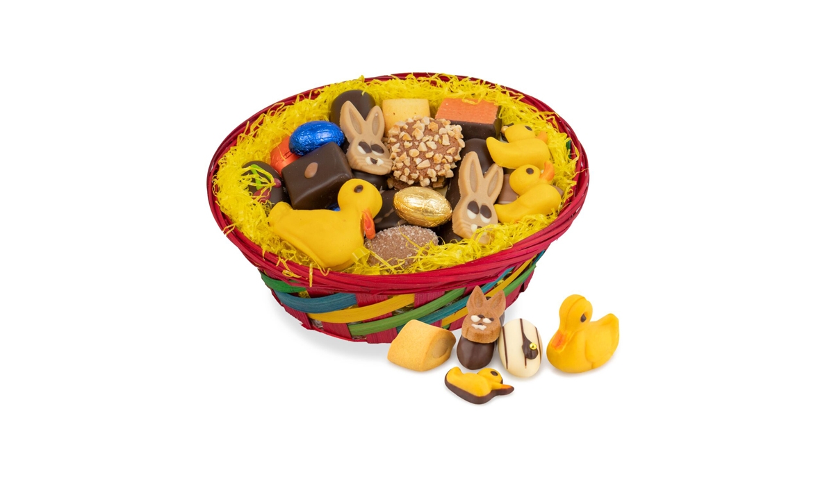 Osterkorb mit Confiseriespezialitäten, 600 g