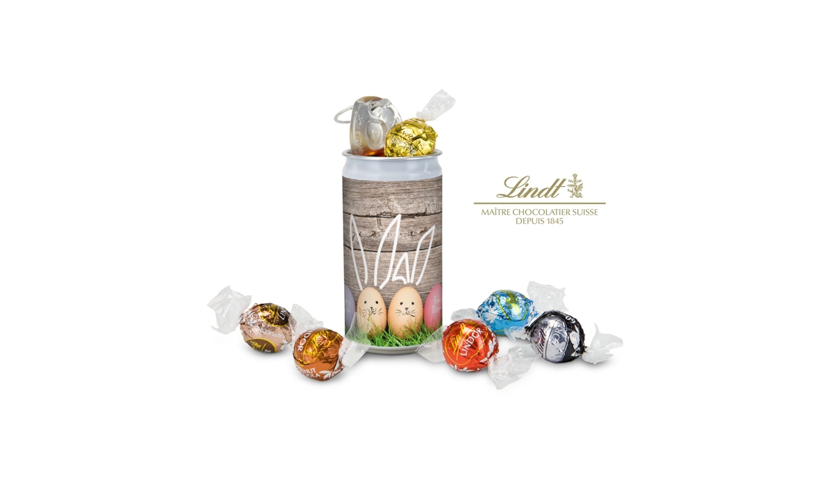 Lindt-Geheimnis Ostern, das Nest in der Dose