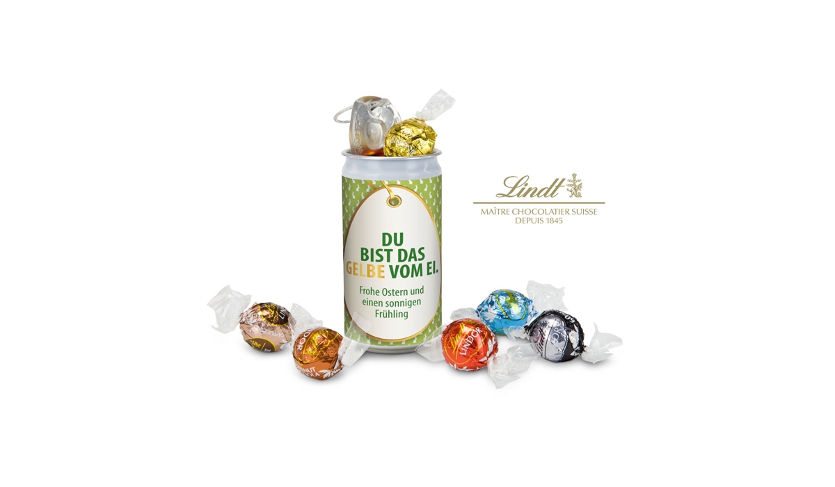 Lindt-Geheimnis Ostern, das Nest in der Dose