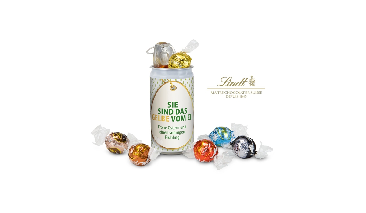 Lindt-Geheimnis Ostern, das Nest in der Dose
