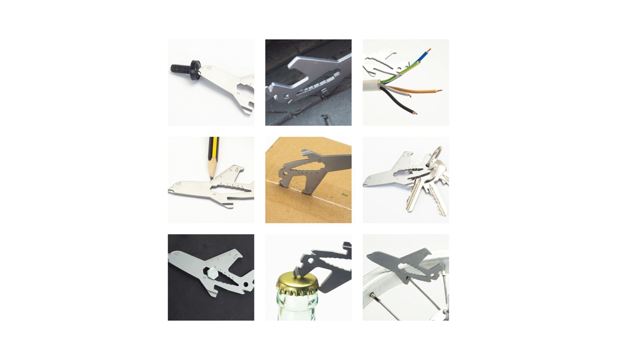 ROMINOX® Key Tool Airplane (18 Funktionen) Frohe Ostern