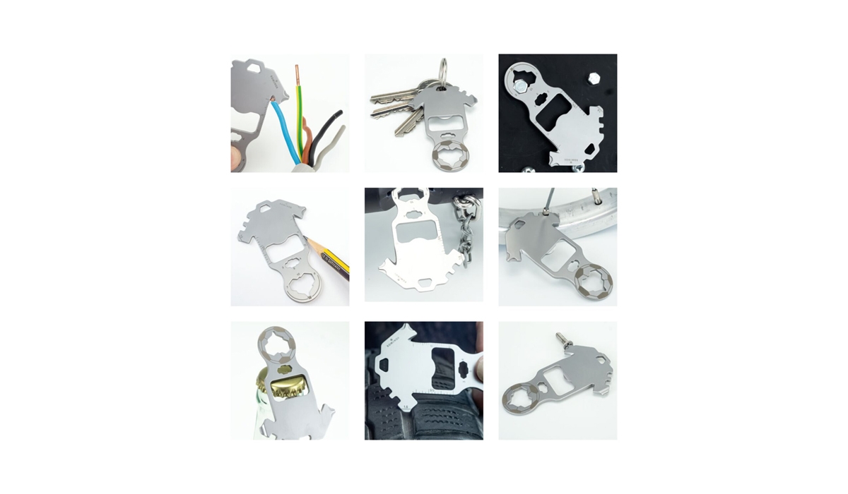 ROMINOX® Key Tool Football (18 Funktionen) Frohe Ostern