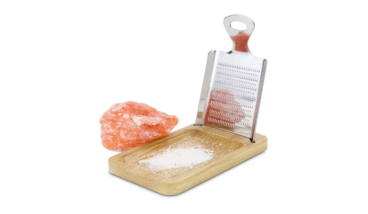 Geschenkset / Präsenteset: Kleine Salzreibe Frohe Ostern