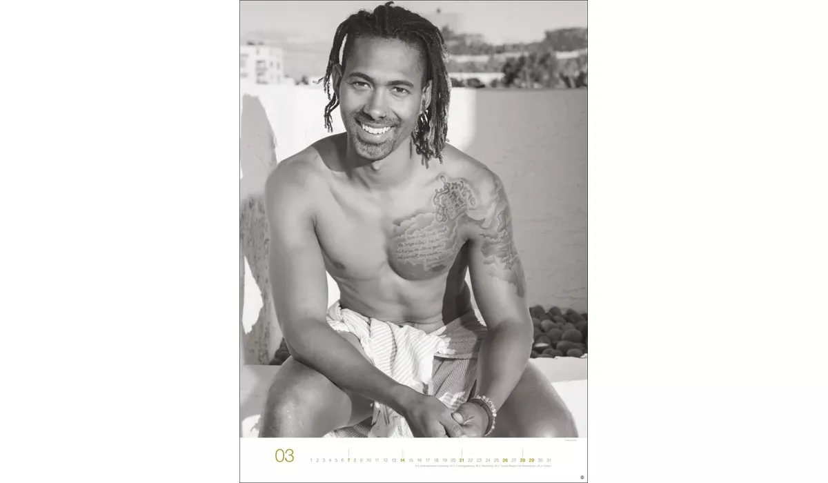 advertising calendar: Men Edition 2027