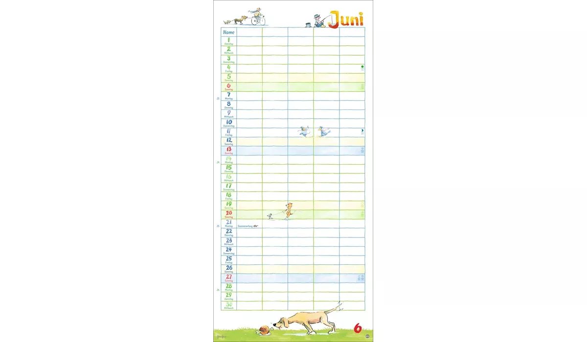 Heye Heine Familienplaner Kalender 2027