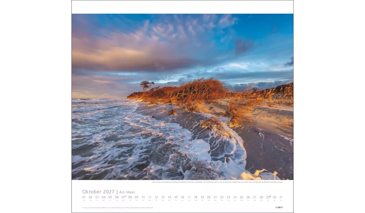 Am Meer Edition Kalender 2027
