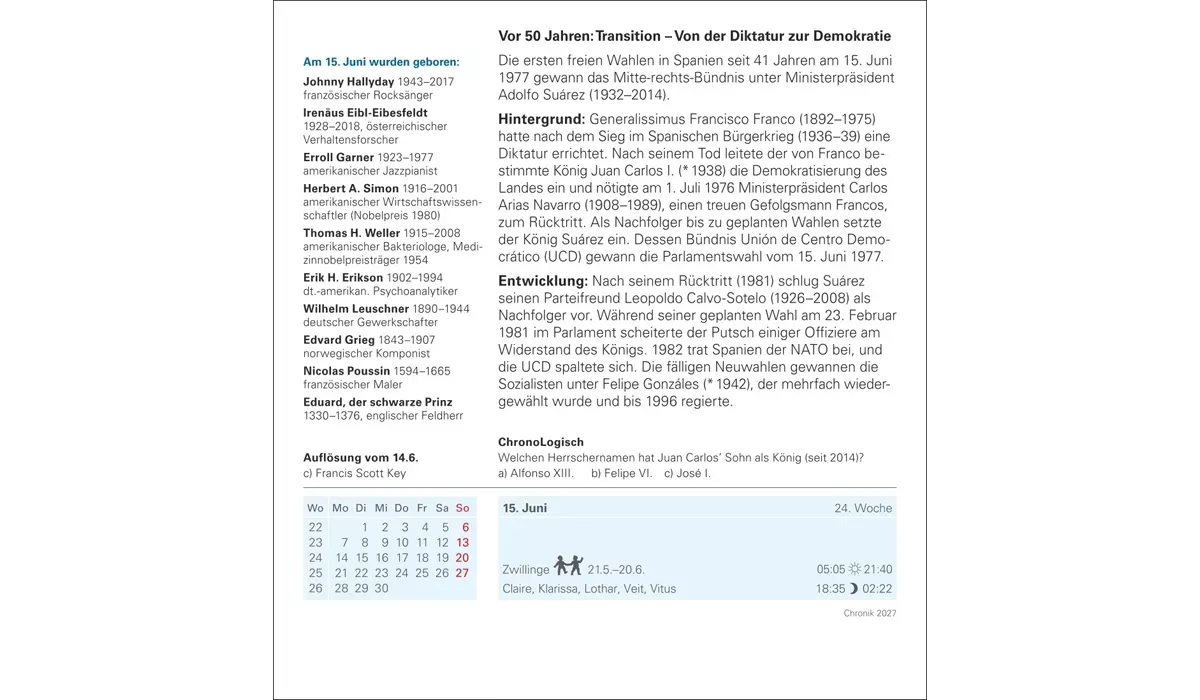 advertising calendar: Timeline calendar 2027