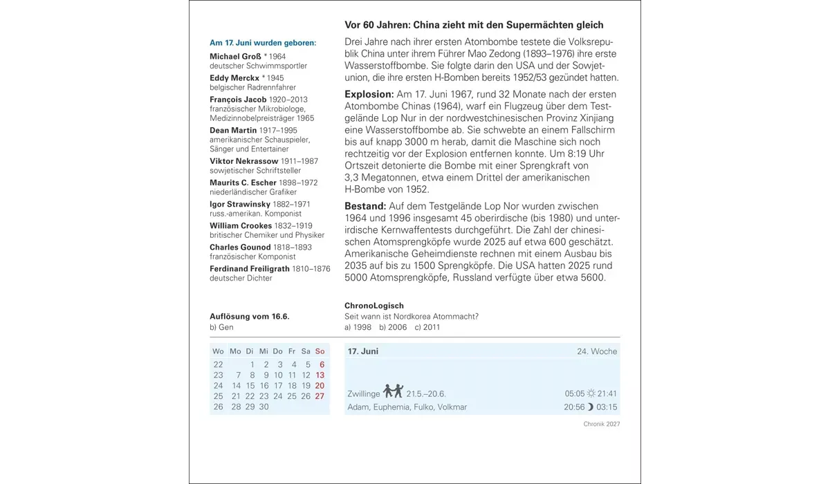 advertising calendar: Timeline calendar 2027