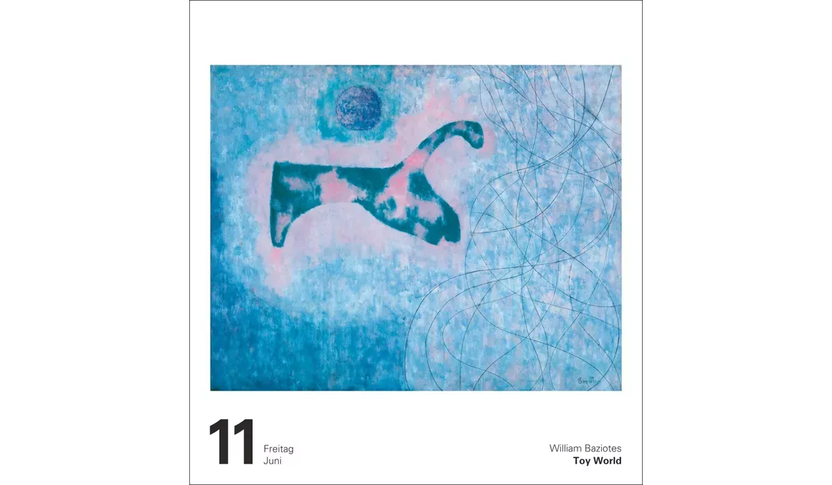 advertising calendar: Art calendar 2027