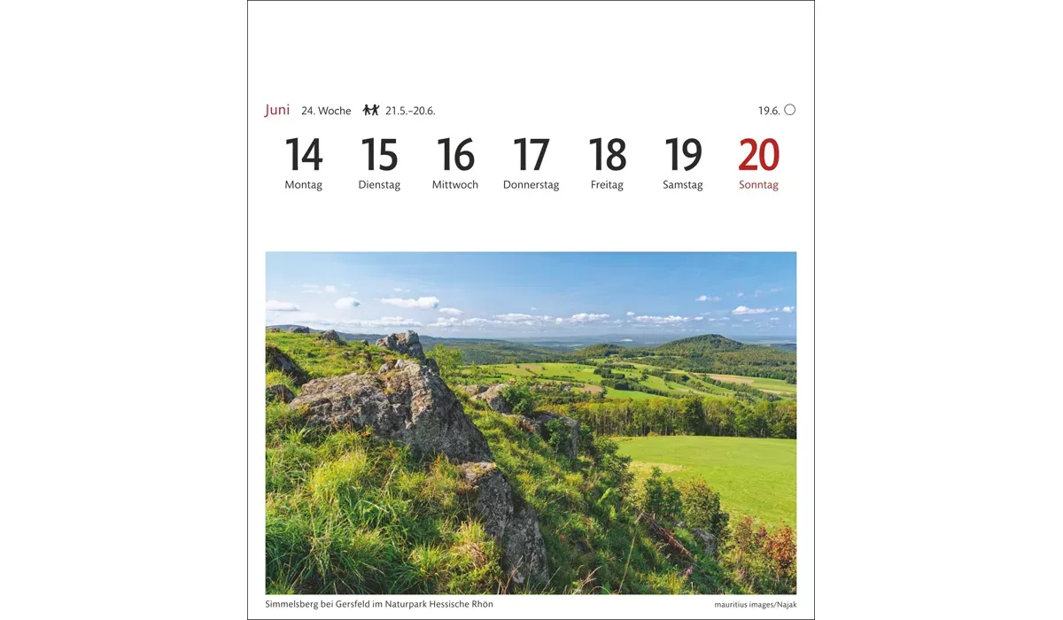 advertising calendar: Germany Postcard Calendar 2027