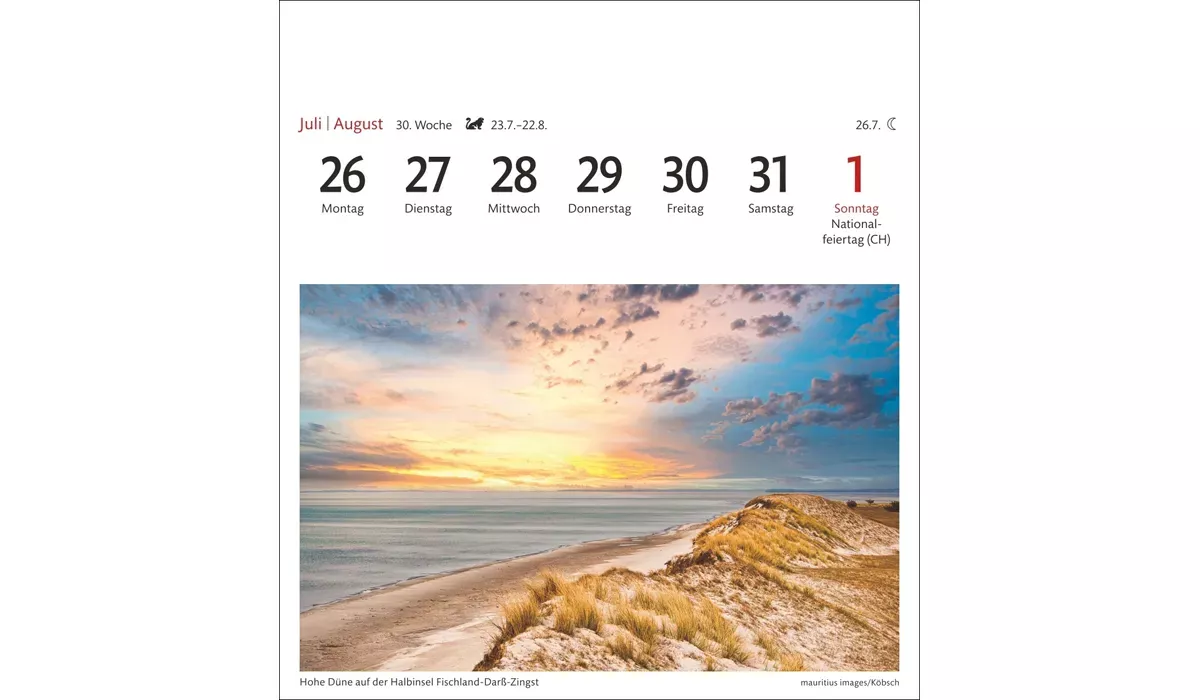 advertising calendar: Germany Postcard Calendar 2027