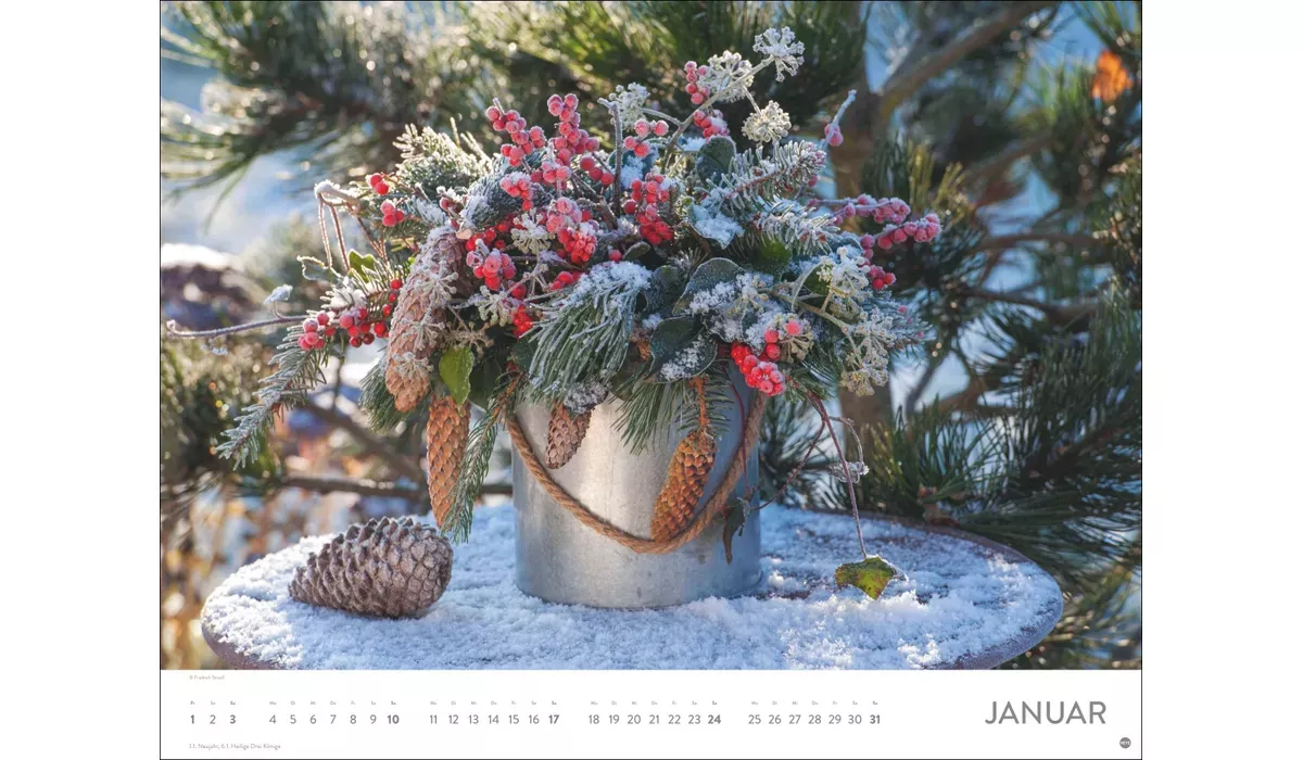 advertising calendar: Blumenpracht 2027