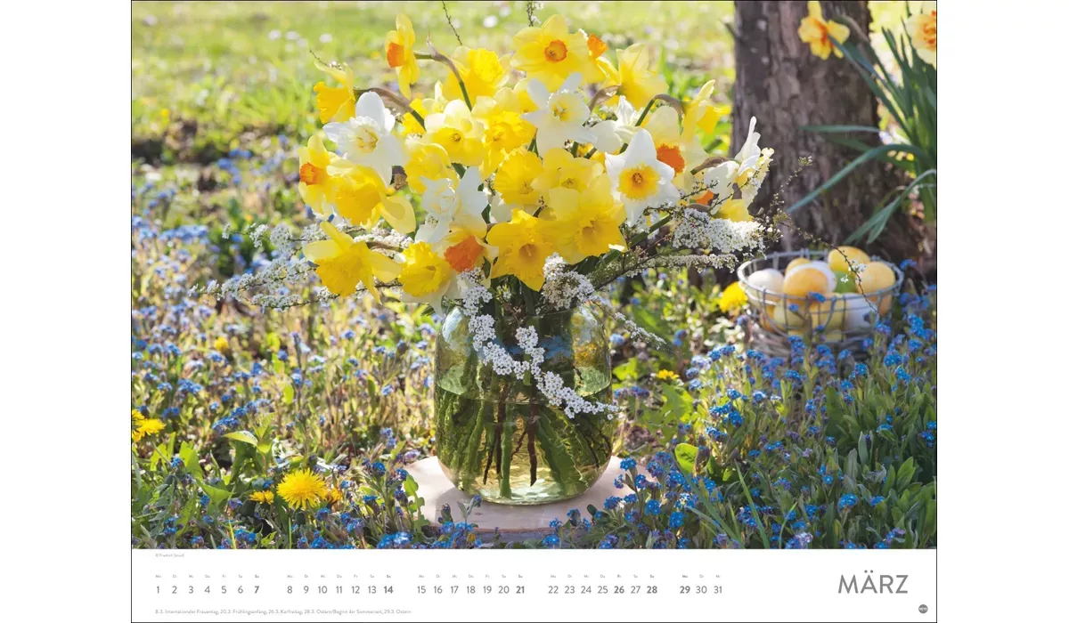 advertising calendar: Blumenpracht 2027