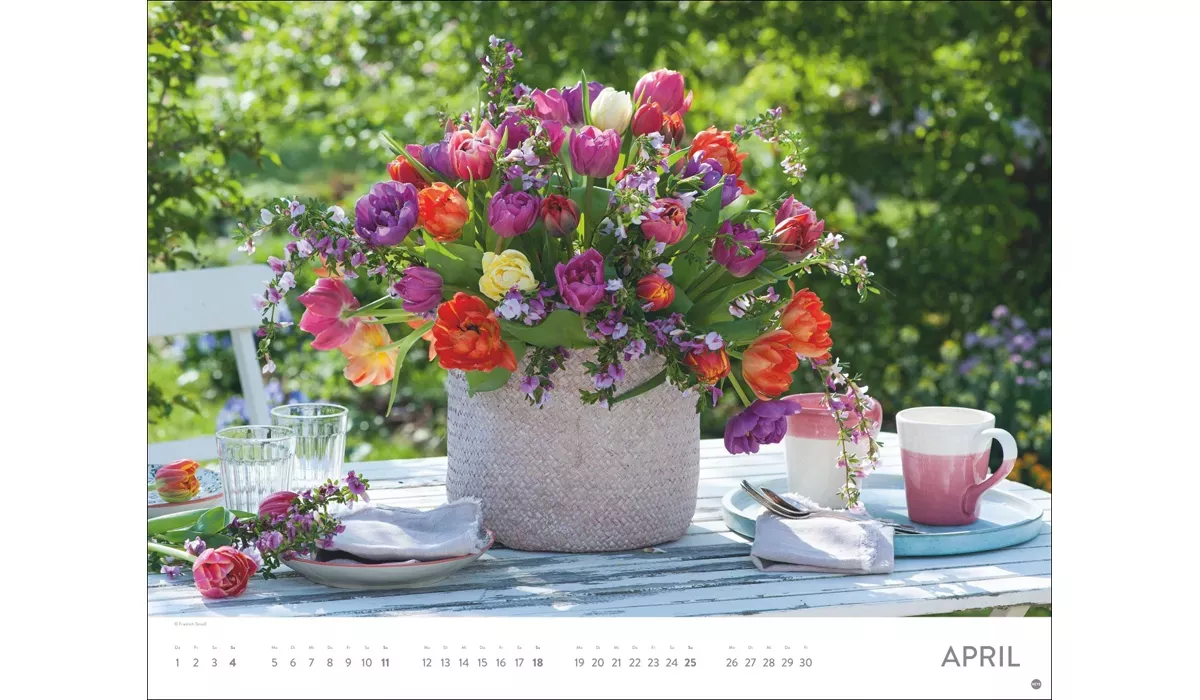 advertising calendar: Blumenpracht 2027