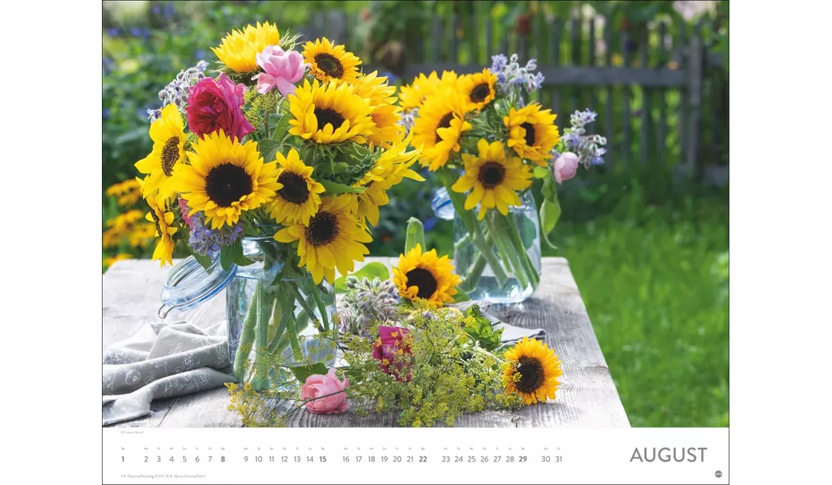 advertising calendar: Blumenpracht 2027