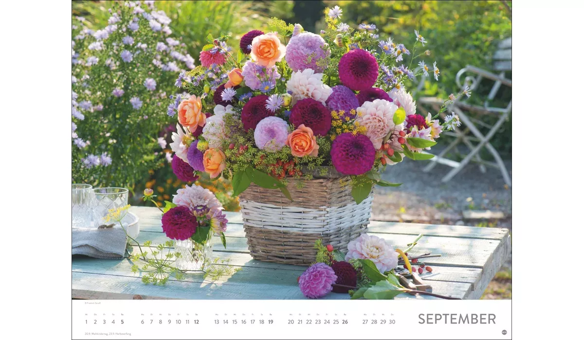 advertising calendar: Blumenpracht 2027