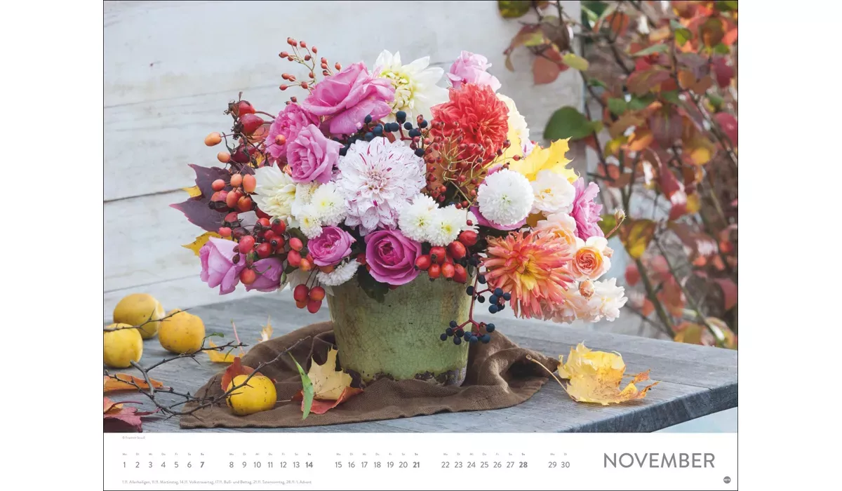 advertising calendar: Blumenpracht 2027