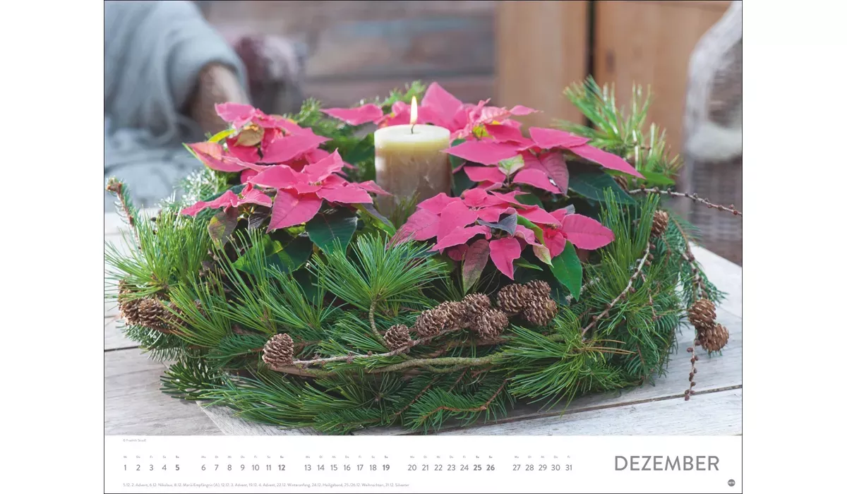 advertising calendar: Blumenpracht 2027