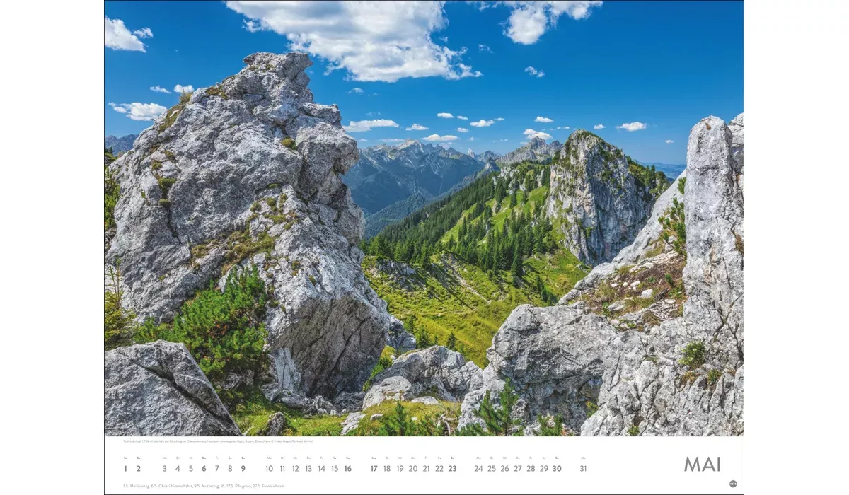 Heye Faszination Alpen Posterkalender 2027