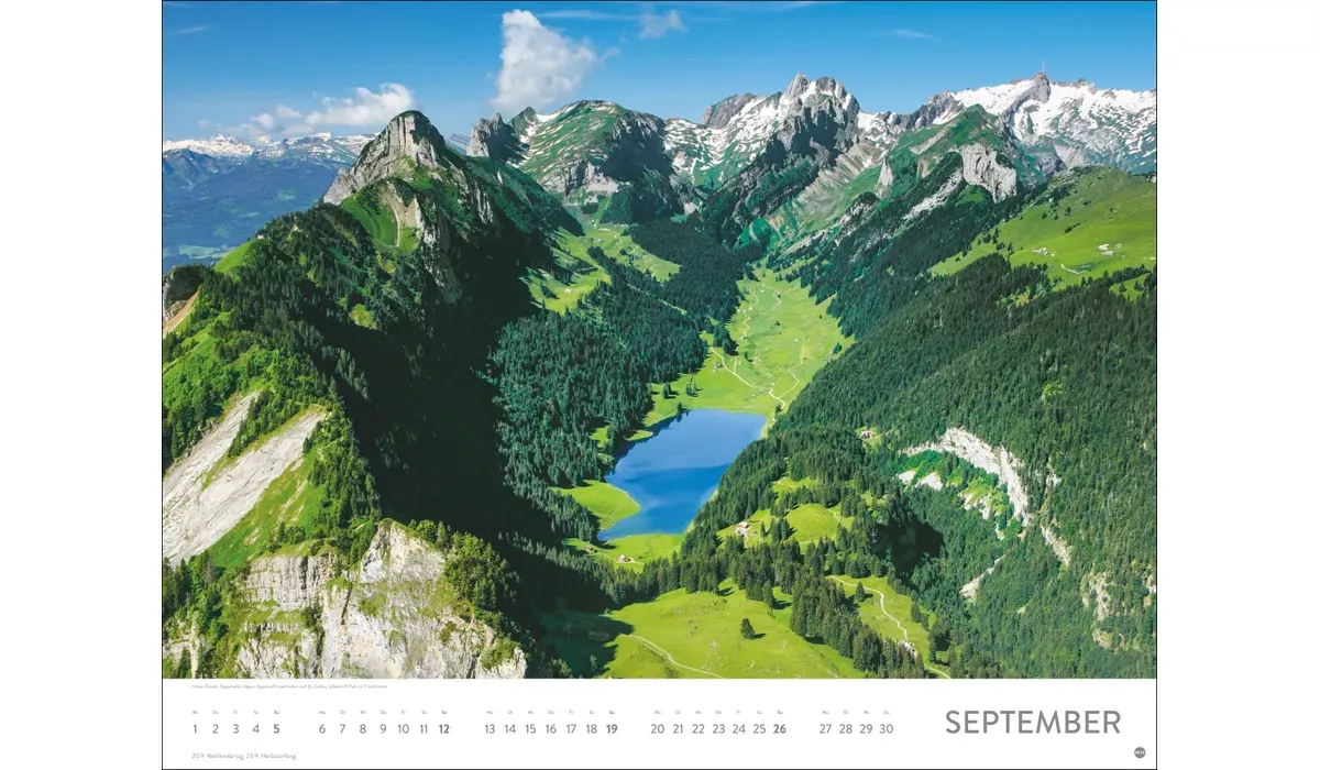 Heye Faszination Alpen Posterkalender 2027