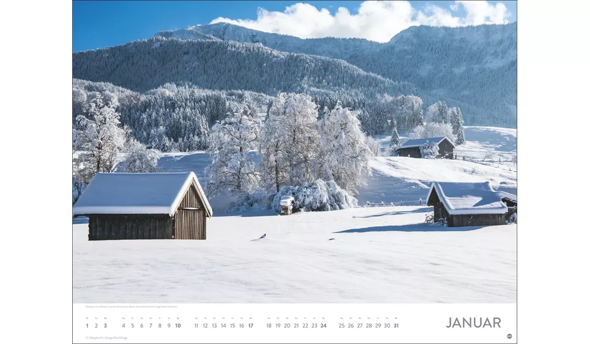 Heye Schönes Deutschland Posterkalender 2027