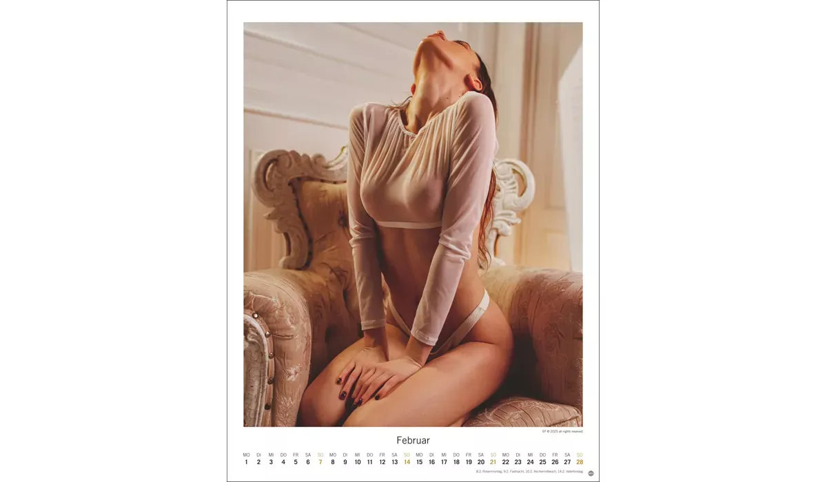 advertising calendar: Hot Girls 2027