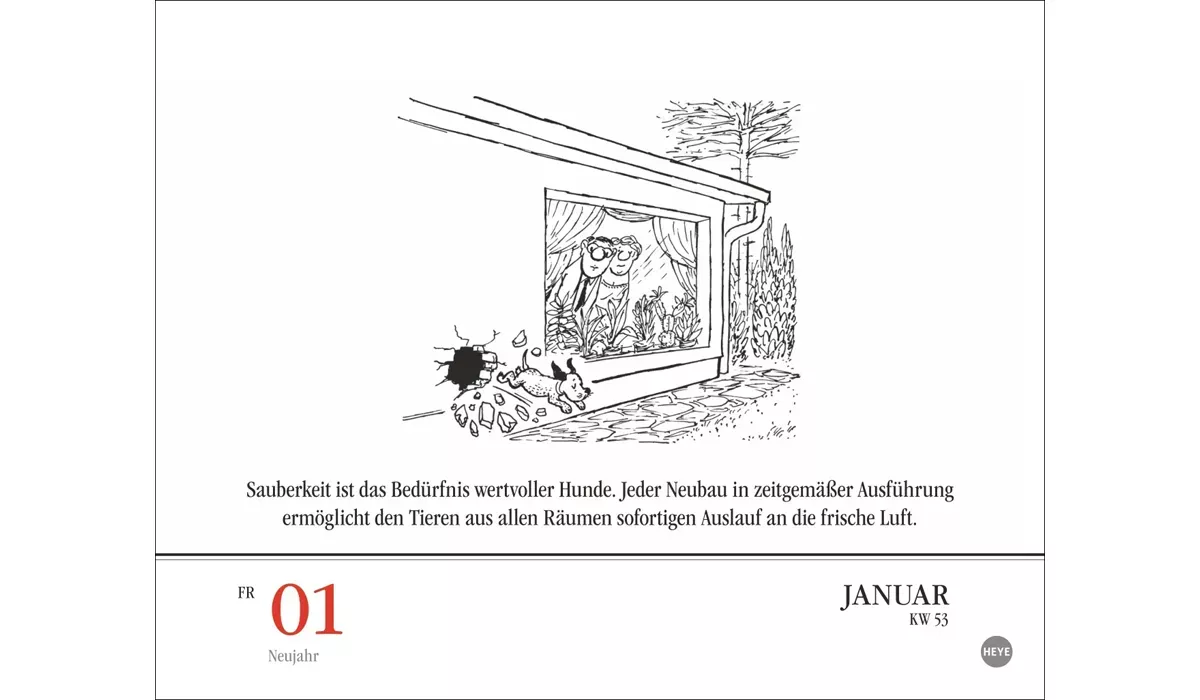 advertising calendar: Loriot Day Break Calendar 2027