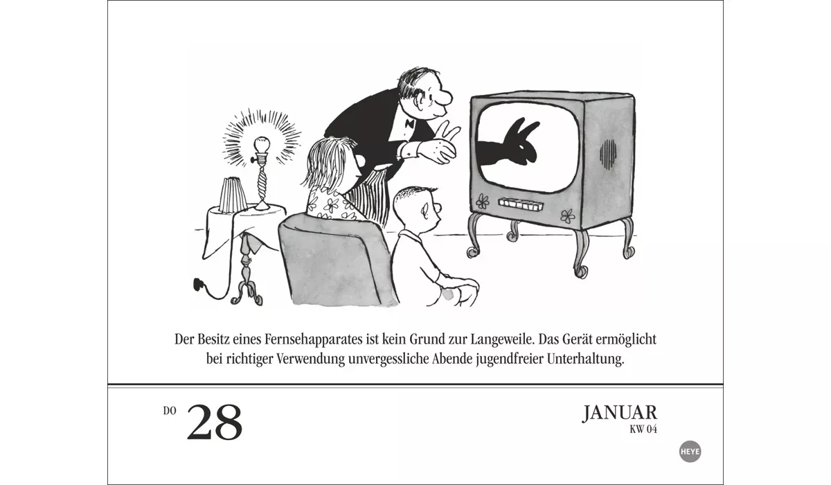 advertising calendar: Loriot Day Break Calendar 2027