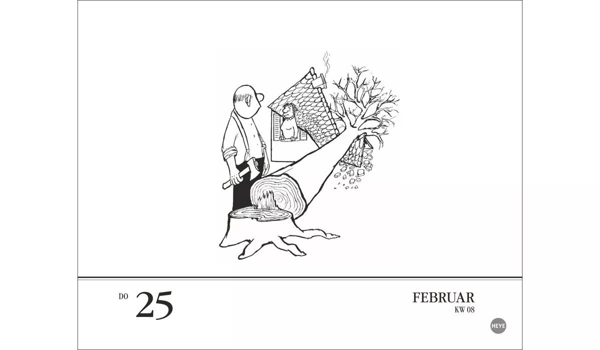 advertising calendar: Loriot Day Break Calendar 2027