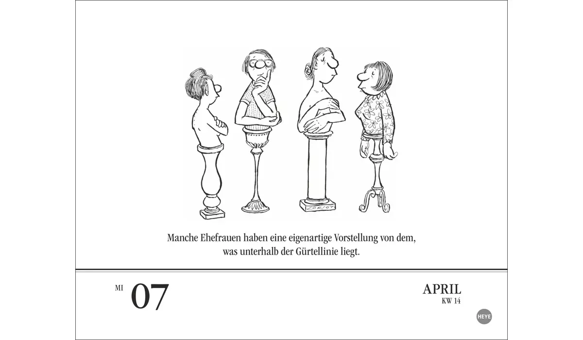 advertising calendar: Loriot Day Break Calendar 2027