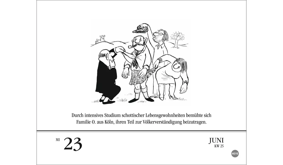 advertising calendar: Loriot Day Break Calendar 2027