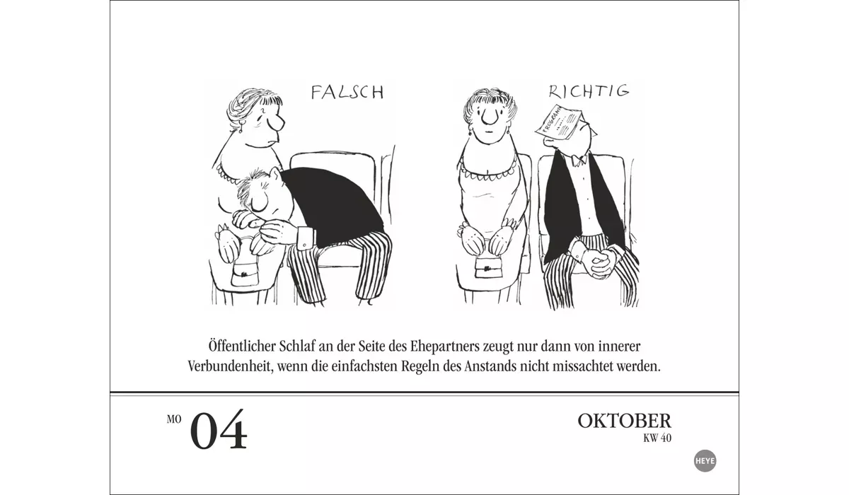 advertising calendar: Loriot Day Break Calendar 2027