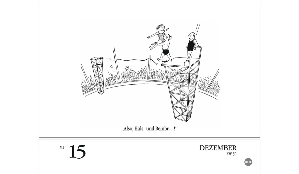 advertising calendar: Loriot Day Break Calendar 2027