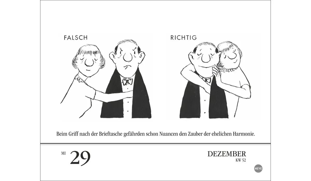 advertising calendar: Loriot Day Break Calendar 2027