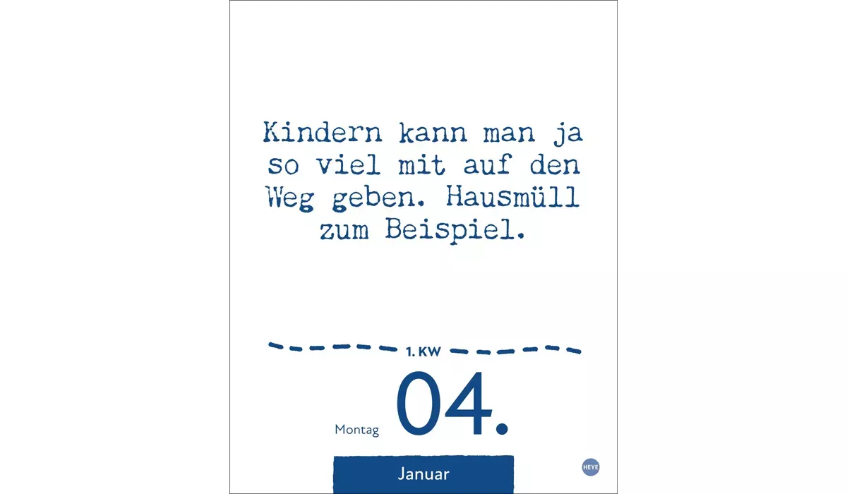 advertising calendar: Stupid sayings for every occasion daily sampling calendar 2027