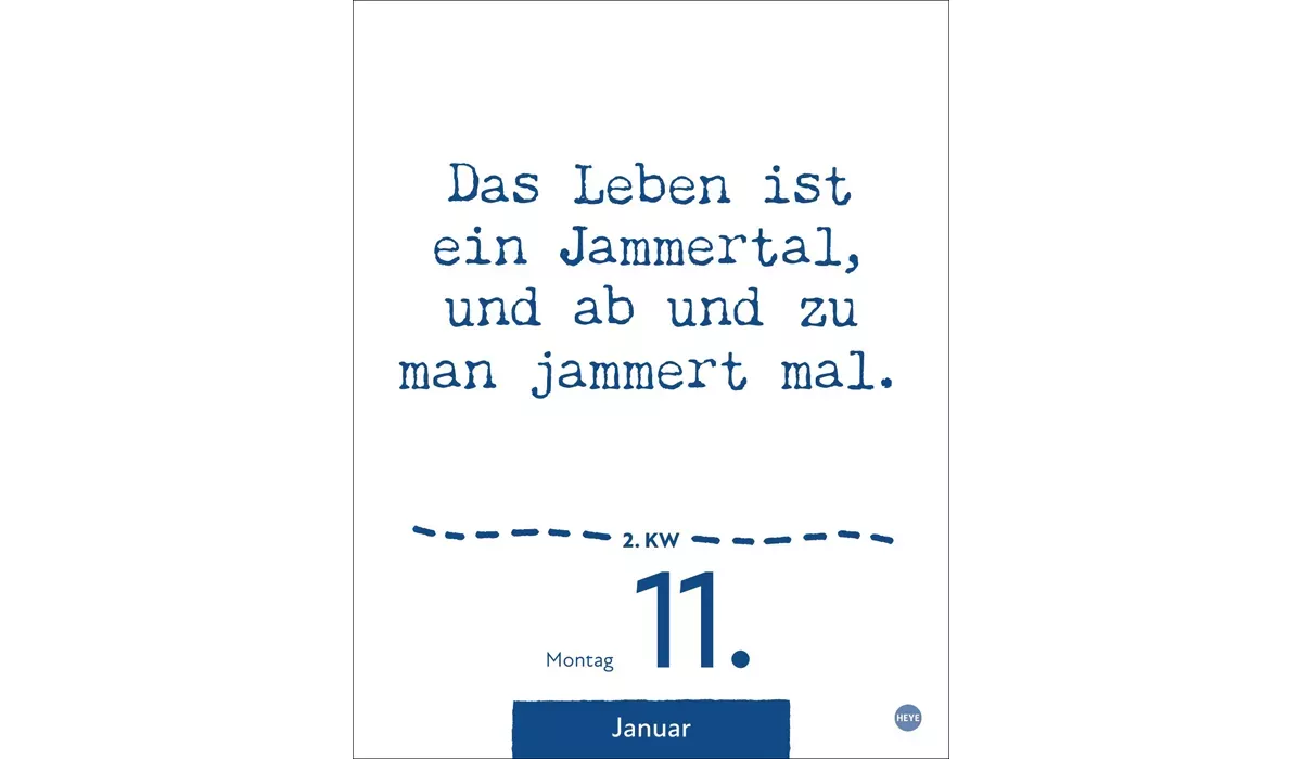 advertising calendar: Stupid sayings for every occasion daily sampling calendar 2027