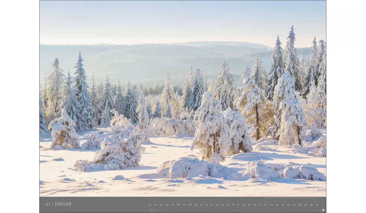 advertising calendar: German National Parks 2027