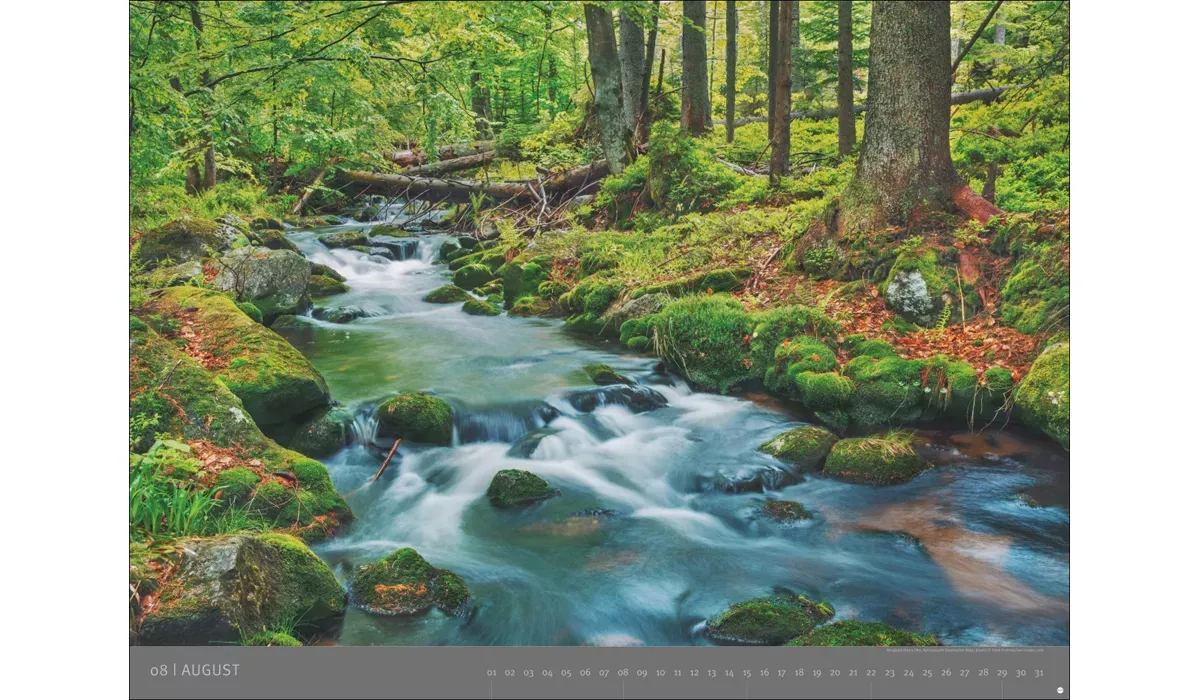 advertising calendar: German National Parks 2027