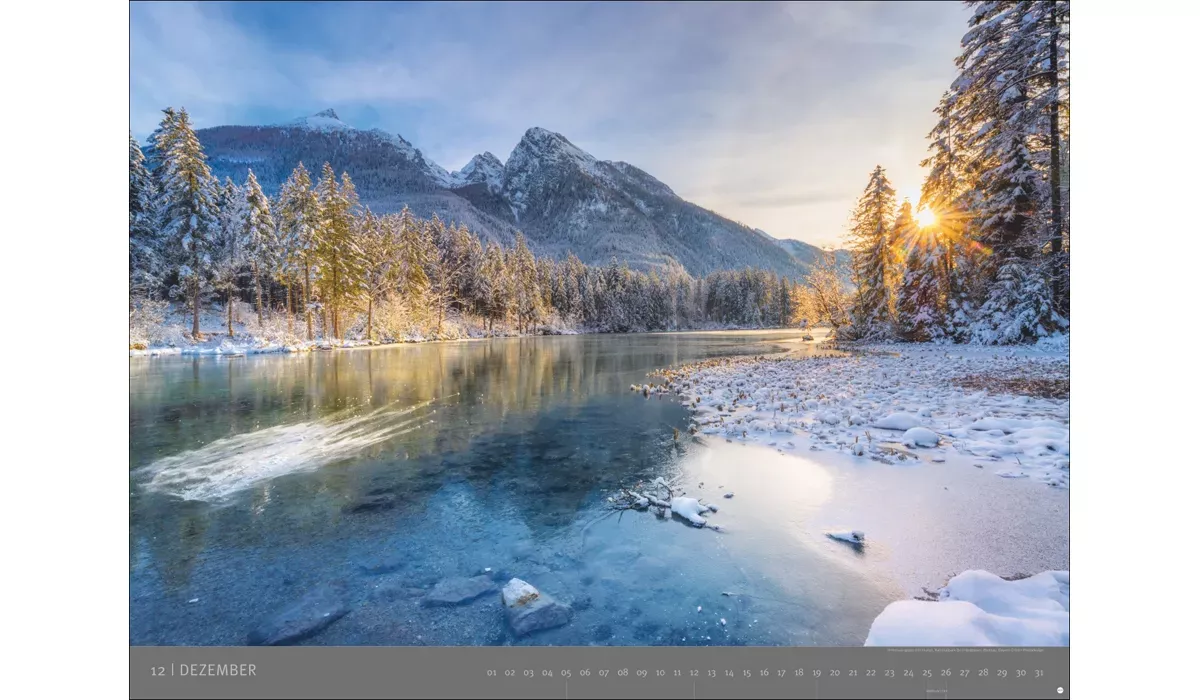 advertising calendar: German National Parks 2027