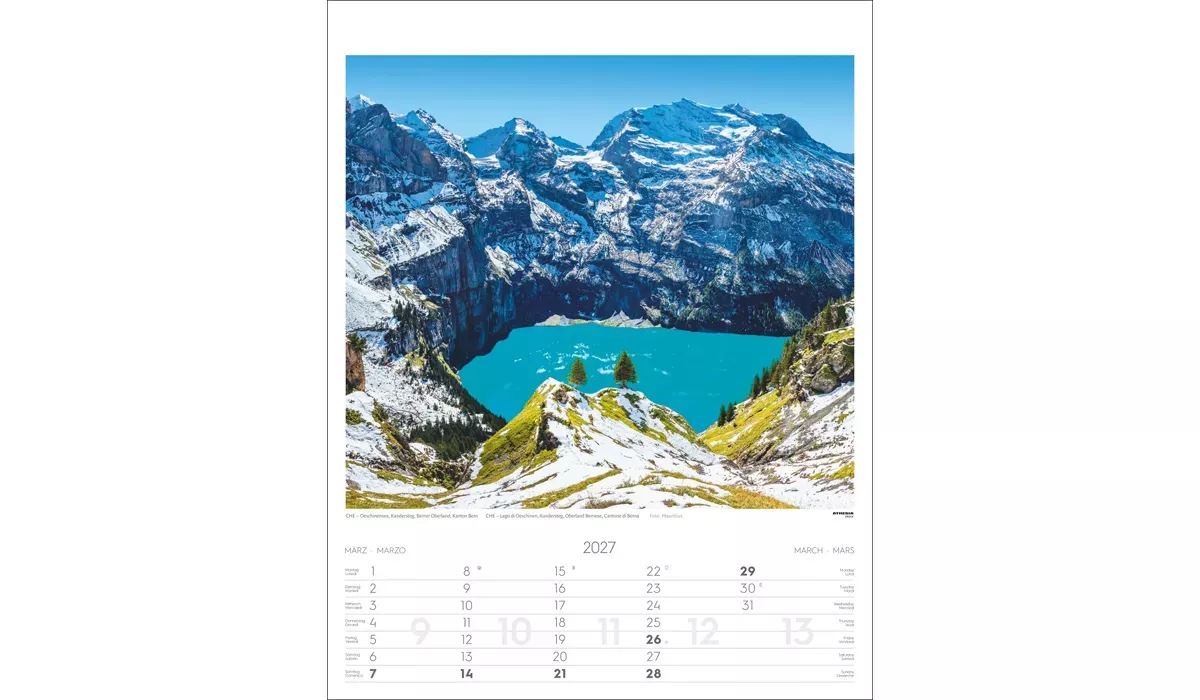 advertising calendar: Alps 2027