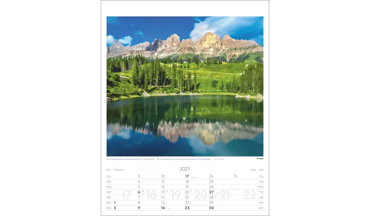 advertising calendar: Alps 2027