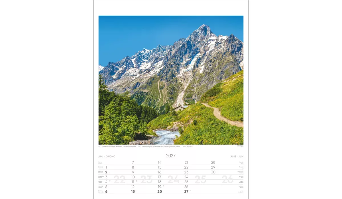 advertising calendar: Alps 2027