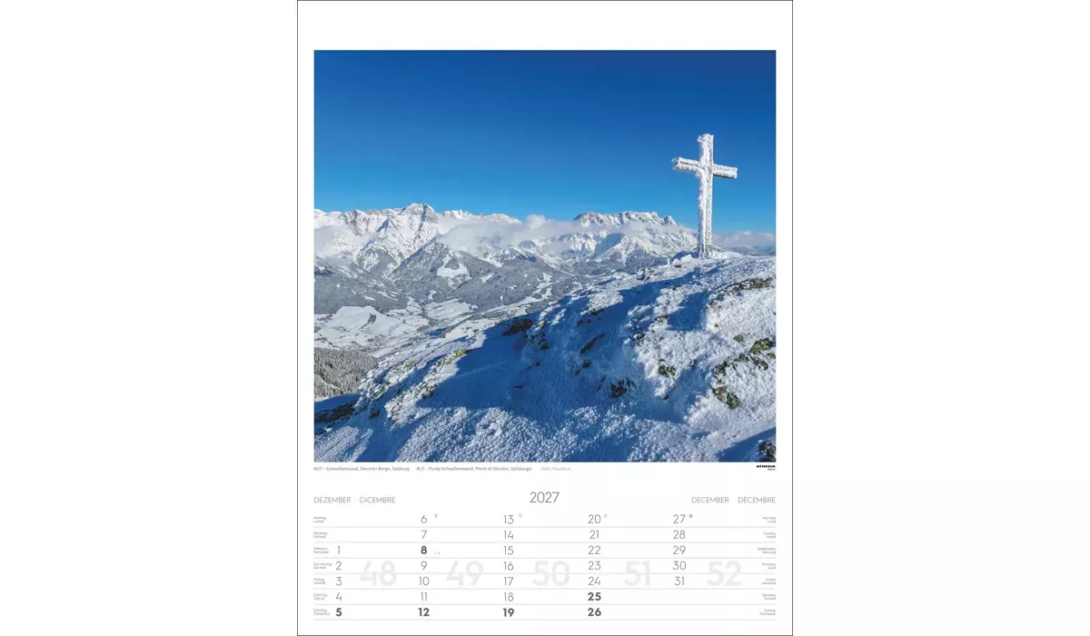 advertising calendar: Alps 2027