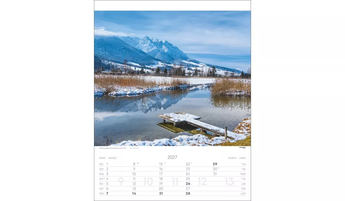advertising calendar: Tyrol 2027