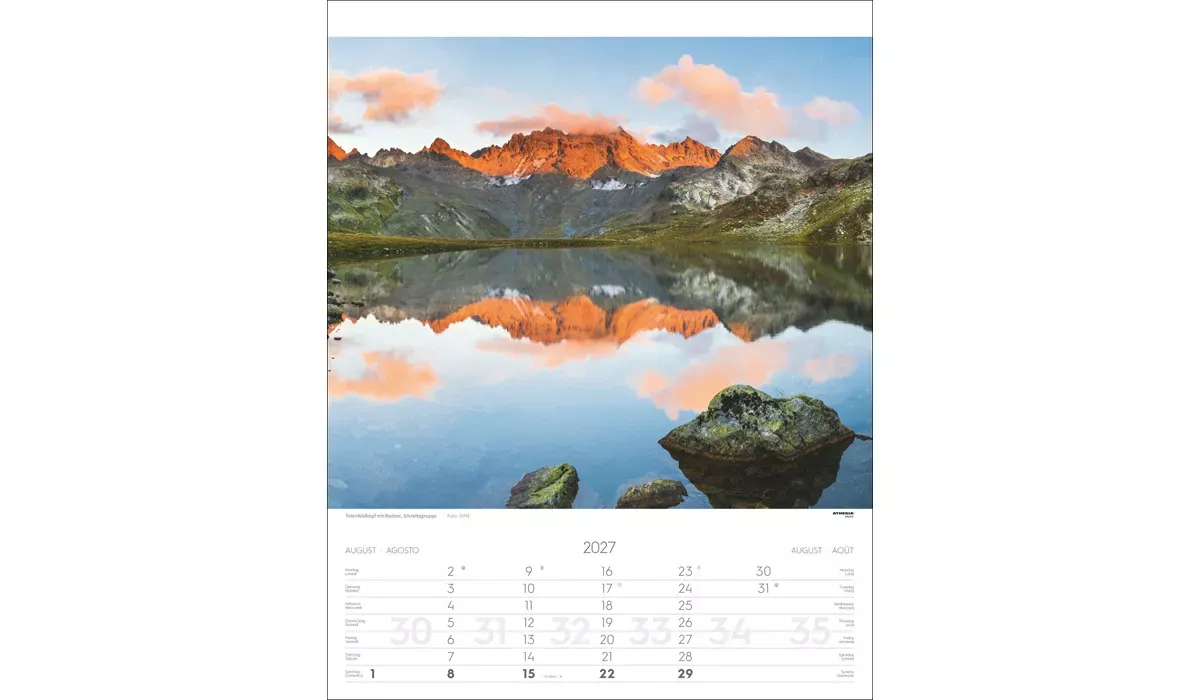 advertising calendar: Tyrol 2027