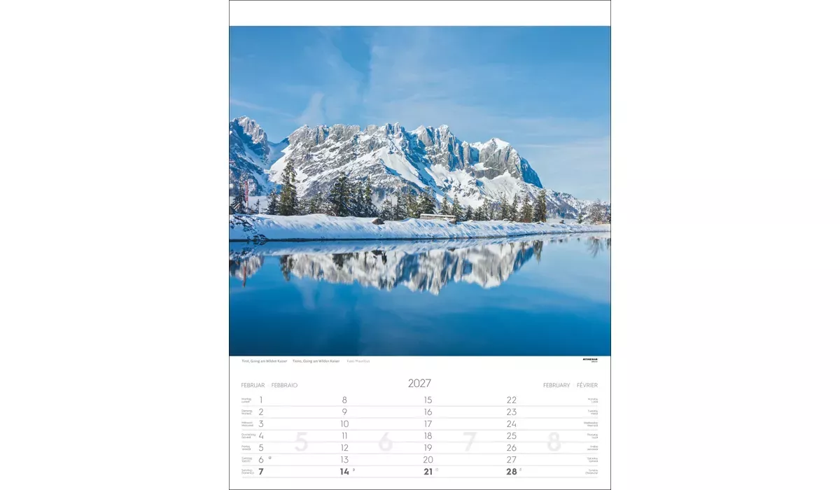 advertising calendar: Austria 2027