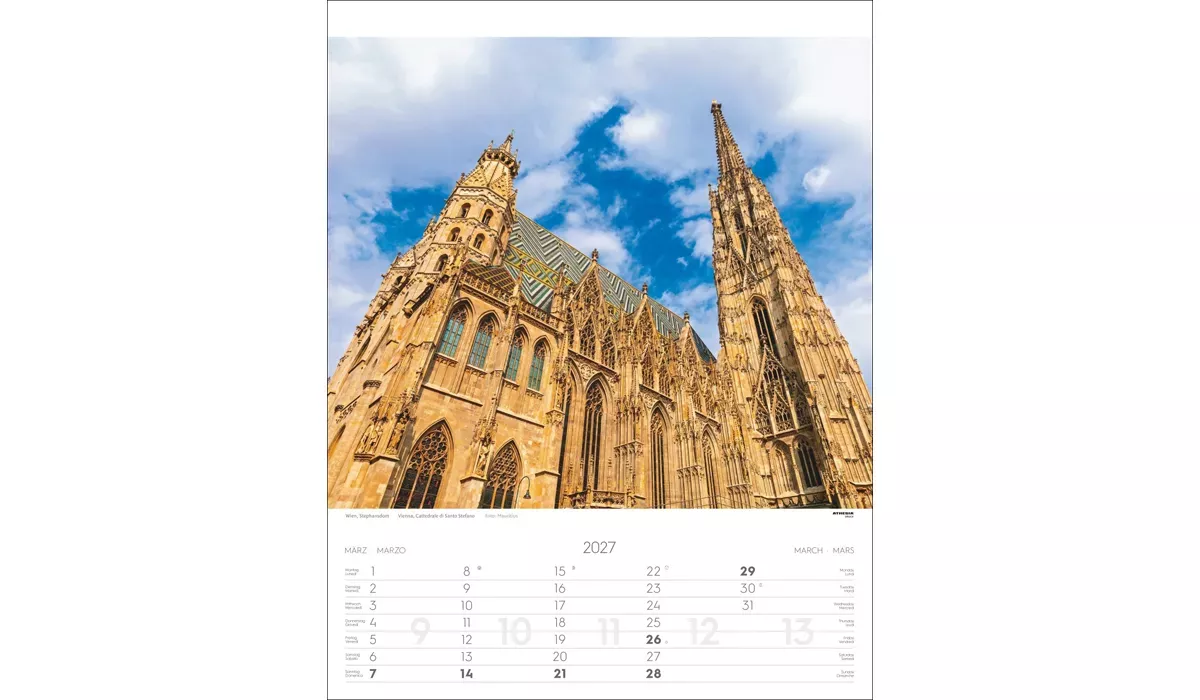 advertising calendar: Austria 2027